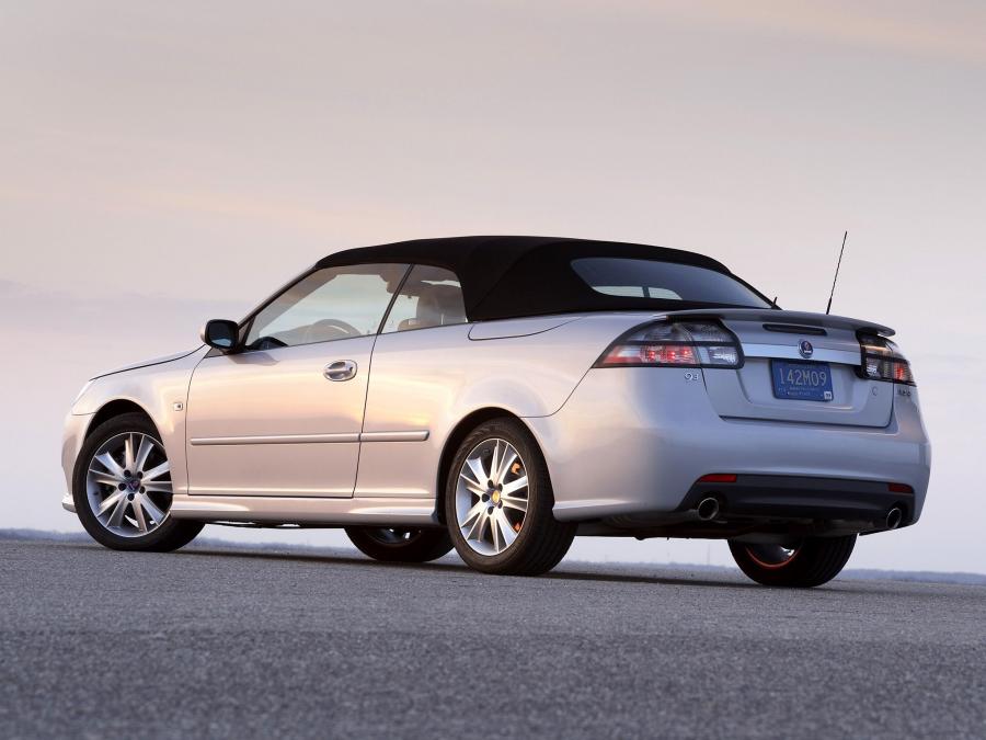 Saab 9-3 Aero Convertible 2008 года  (US) (фото 5 из 10)